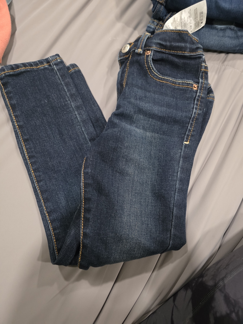 Signature by Levi Strauss Girls Dark Blue Skinny Jeans
